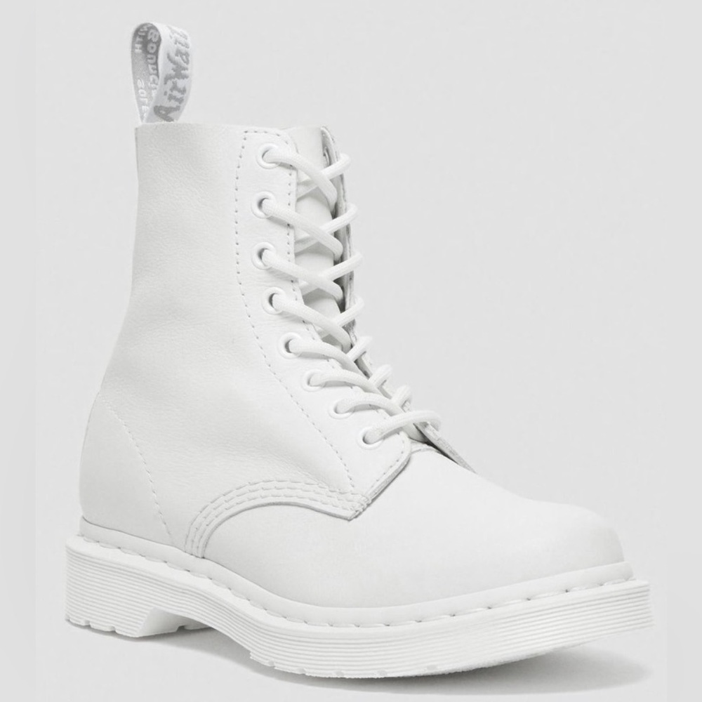1460 Mono Smooth Leather Lace Up Dr. Martens in White | US Women’s 10 / Men’s 9